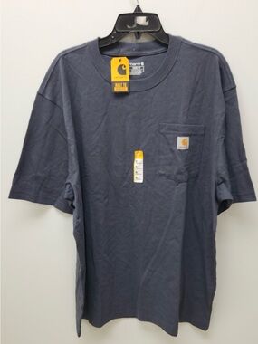Carhartt K87 Pocket T-Shirt – Men’s XL – Blue – NWT (New With Tags)
